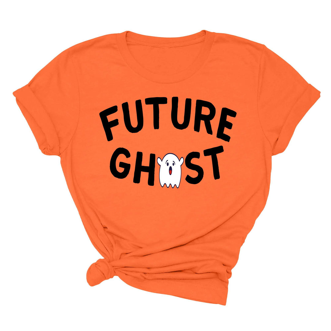 Future Ghost Crewneck Shirt | Trendy Halloween Party Graphic Shirt