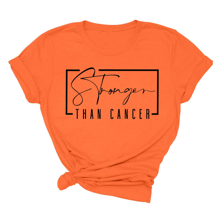 Stronger Than Cancer T-Shirt - Survivor & Awareness Tee