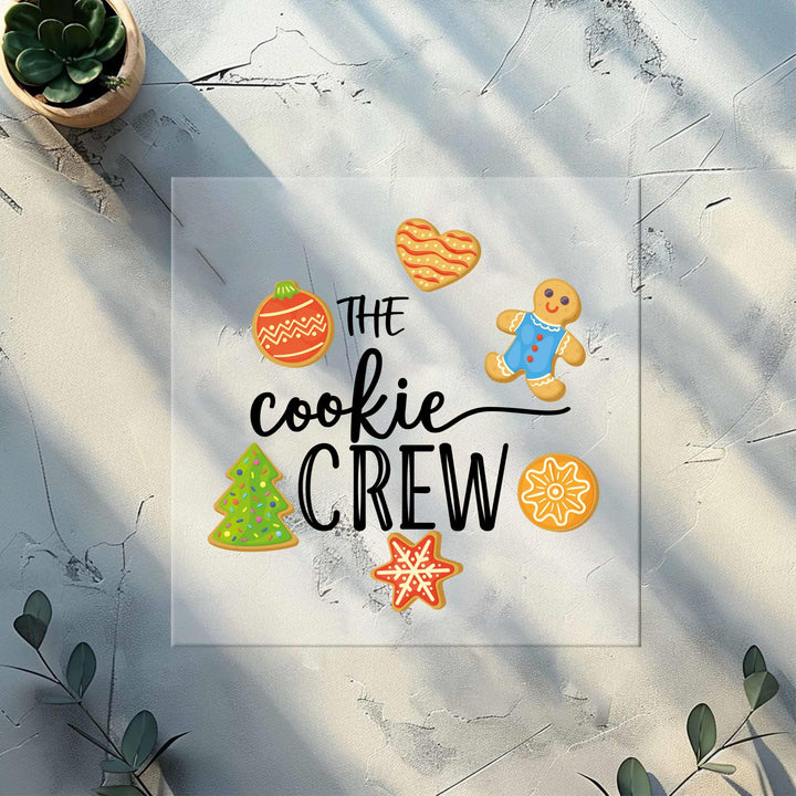 Cookie Crew DTF Transfers | Cookie Lover Christmas Family Cookie Crew Shirt | Cookie Lover Christmas Family DTF