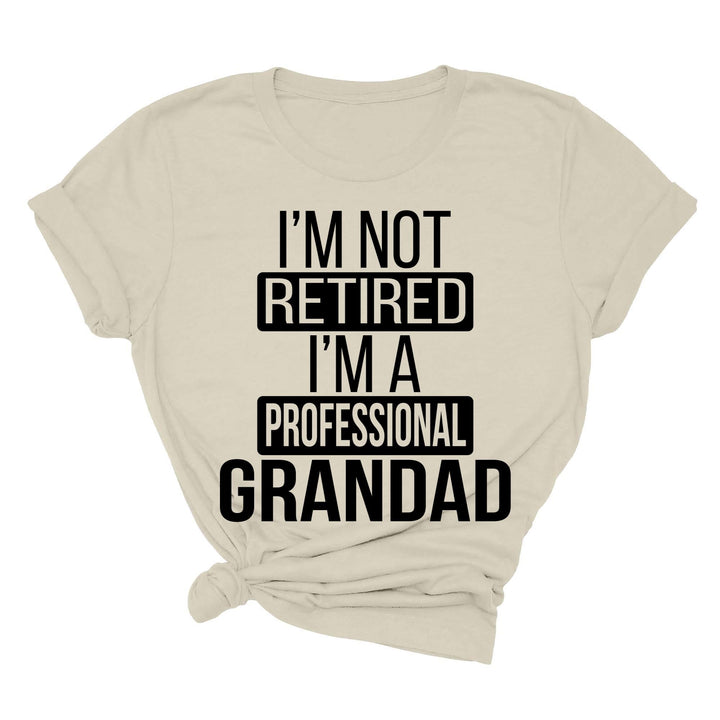 I'm Not Retired, I'm a Professional Grandad - Funny Gift Tee