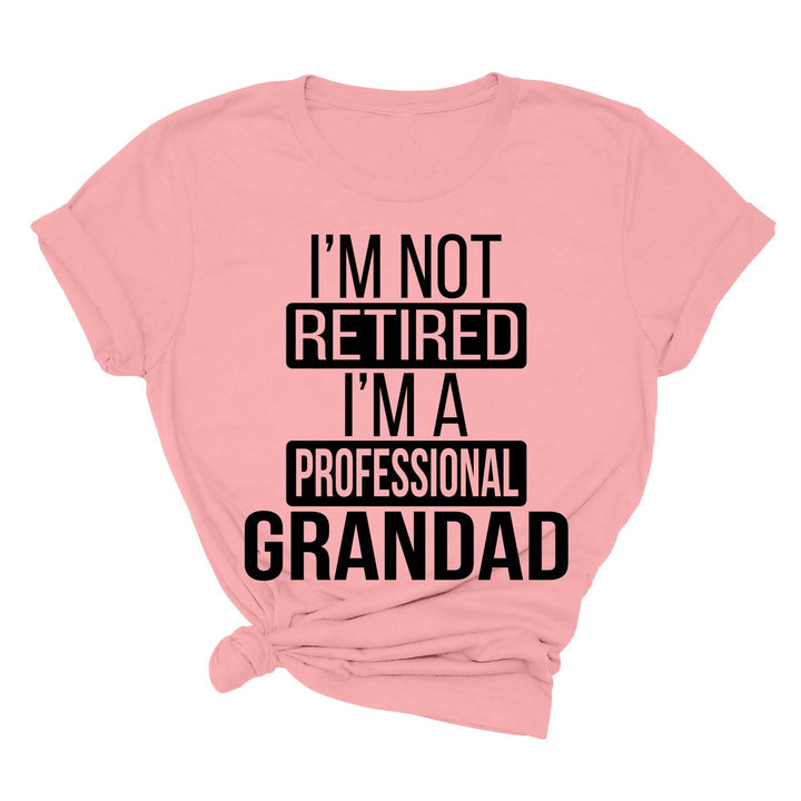 I'm Not Retired, I'm a Professional Grandad - Funny Gift Tee