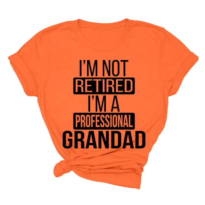 I'm Not Retired, I'm a Professional Grandad - Funny Gift Tee