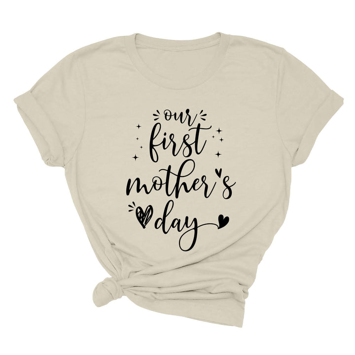 Our First Mother's Day Shirt - Matching Mommy & Me Outfit Gift