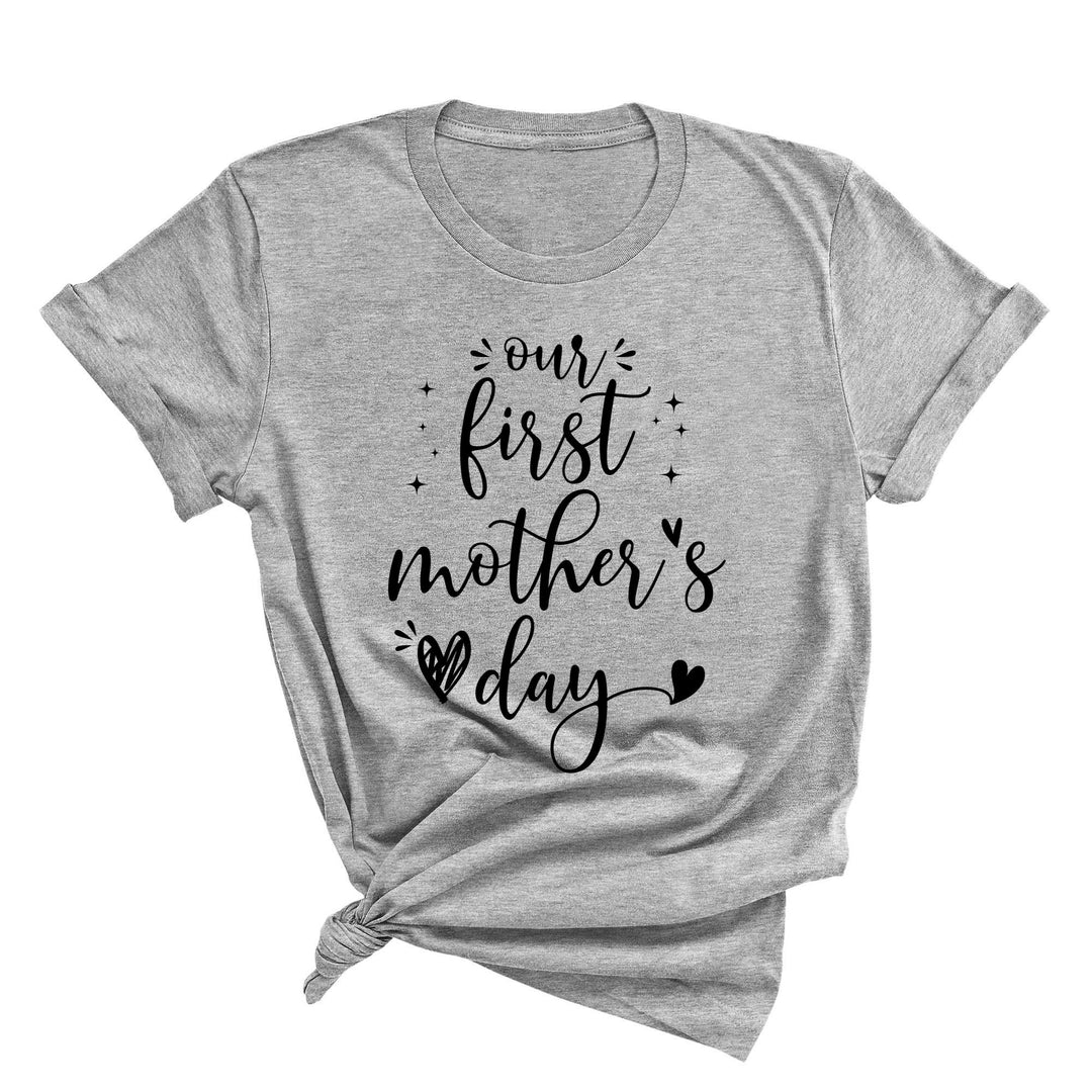 Our First Mother's Day Shirt - Matching Mommy & Me Outfit Gift