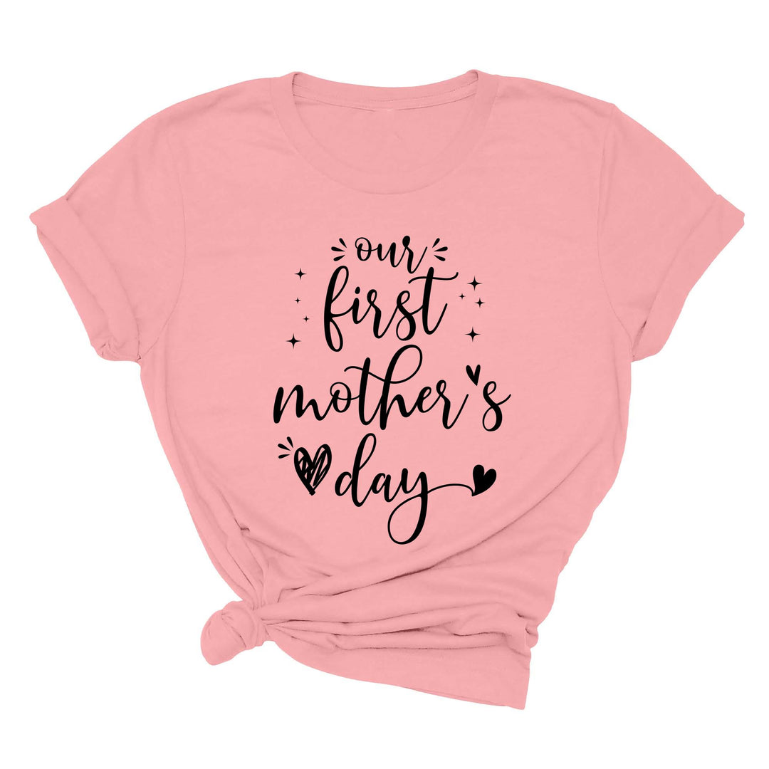 Our First Mother's Day Shirt - Matching Mommy & Me Outfit Gift