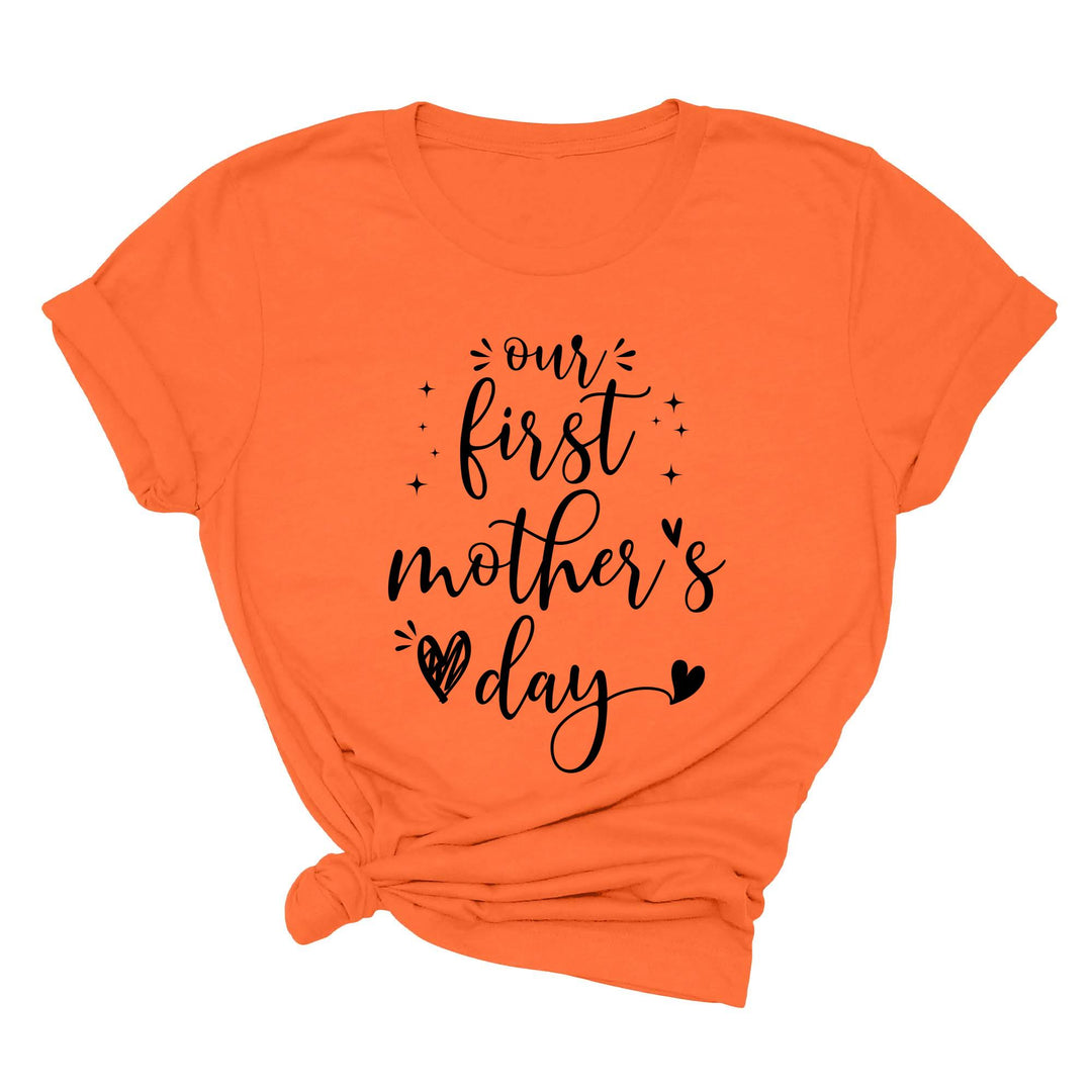 Our First Mother's Day Shirt - Matching Mommy & Me Outfit Gift