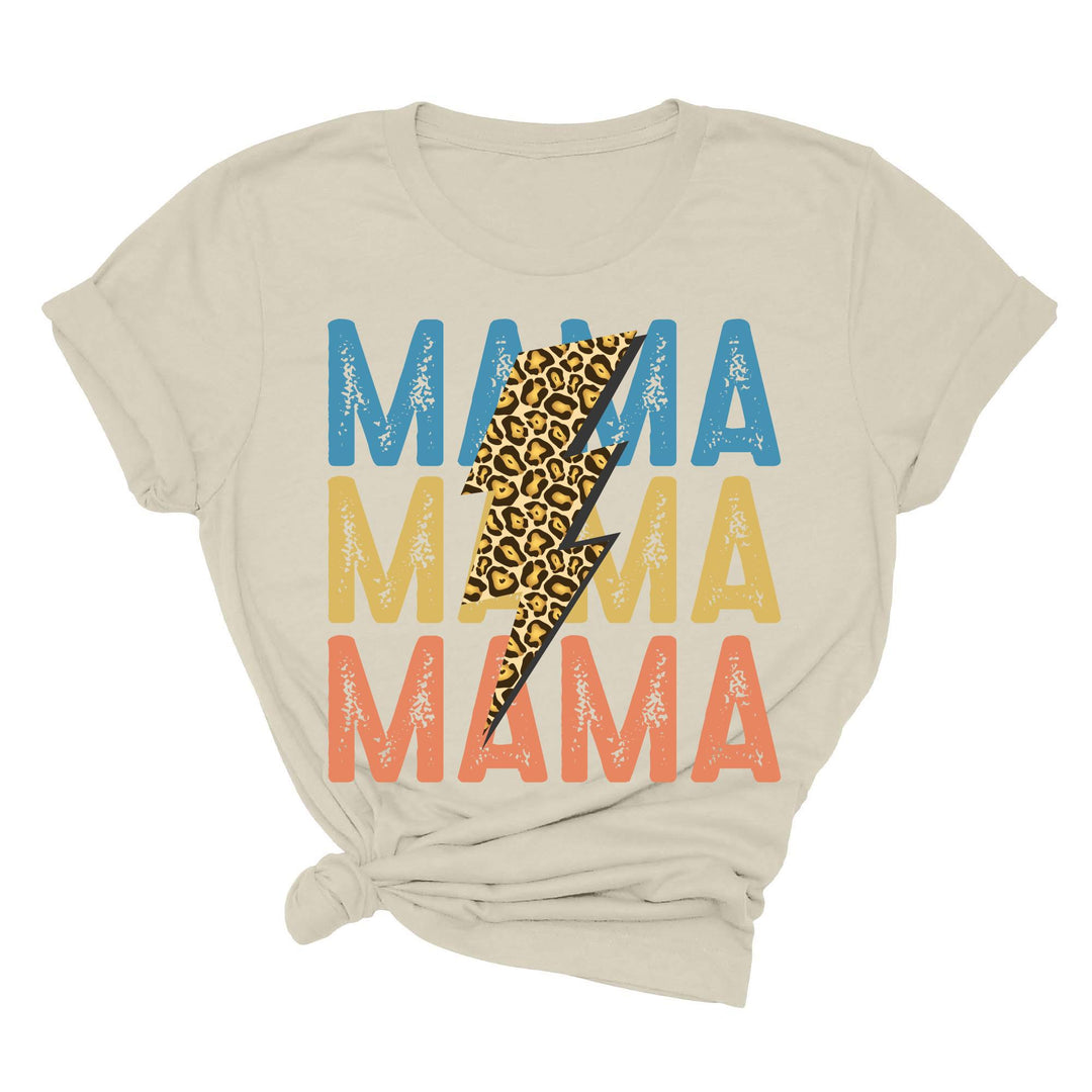 Leopard Mama Shirt - Retro Vintage Mom Life Tee | Mother's Day Gift