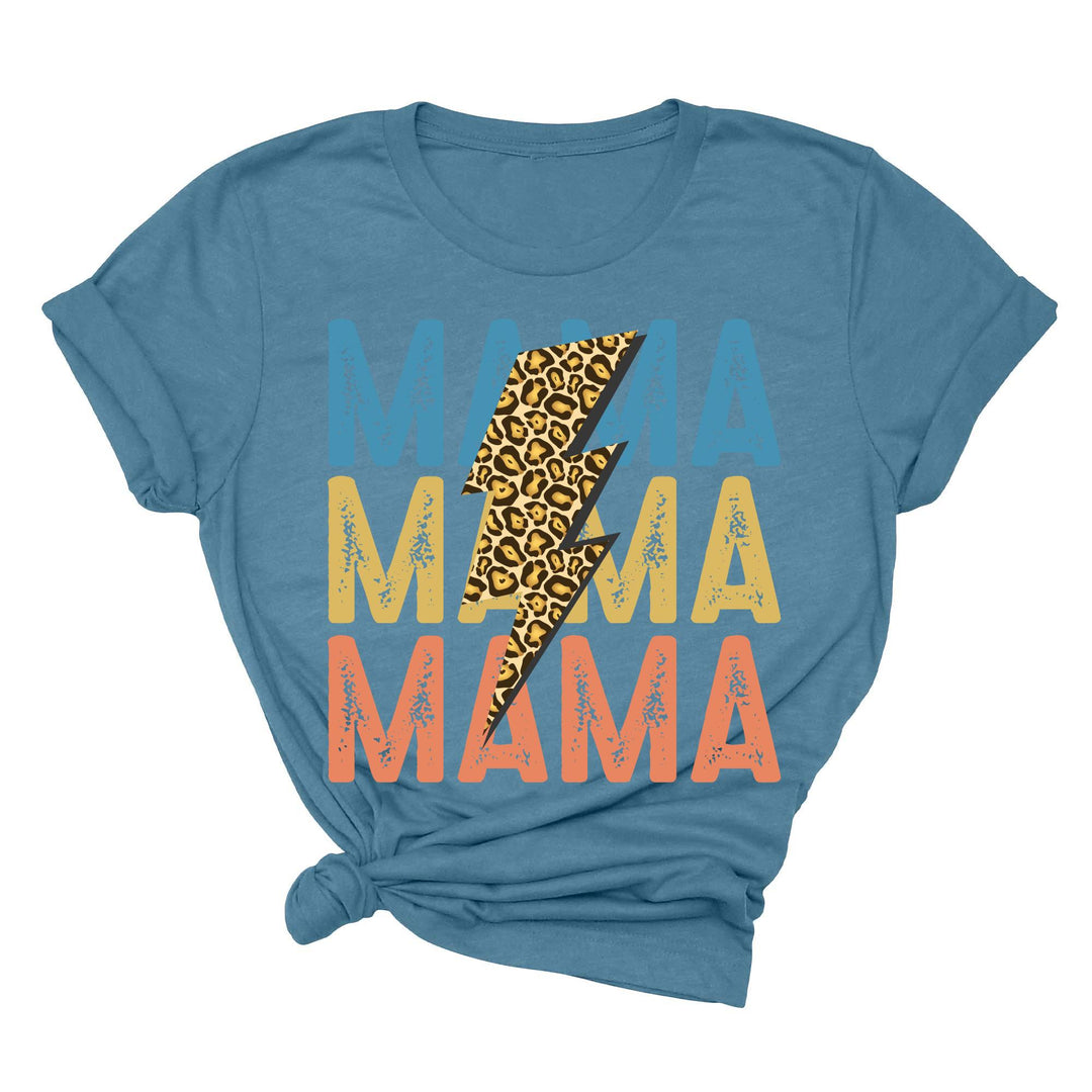 Leopard Mama Shirt - Retro Vintage Mom Life Tee | Mother's Day Gift