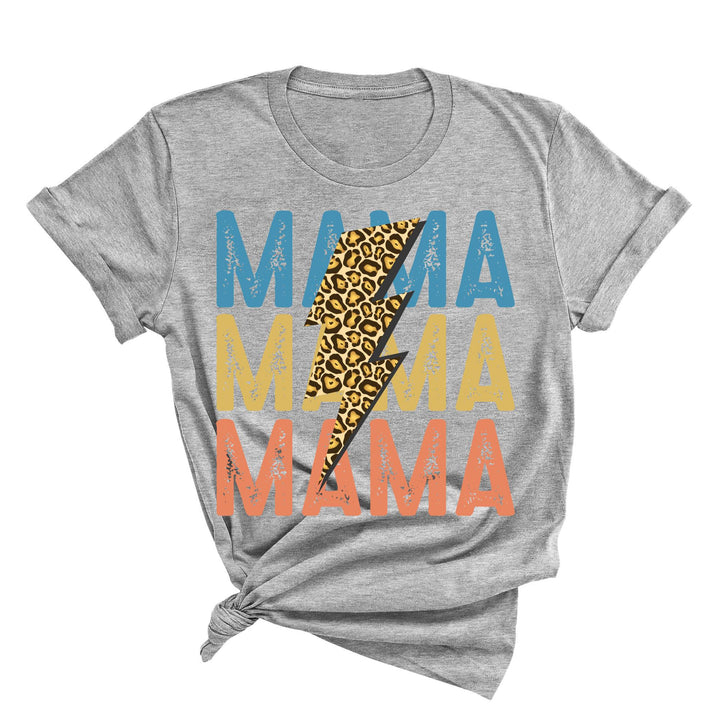 Leopard Mama Shirt - Retro Vintage Mom Life Tee | Mother's Day Gift