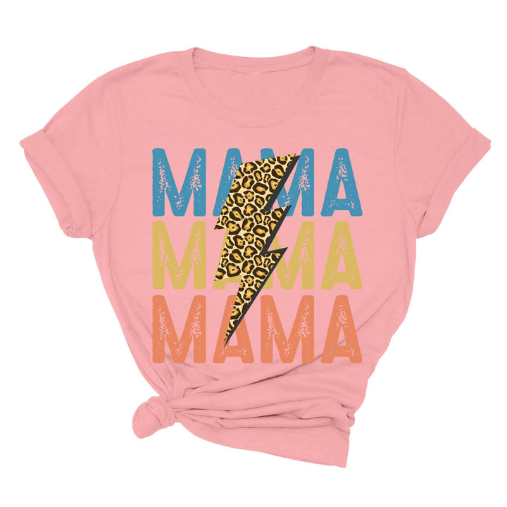 Leopard Mama Shirt - Retro Vintage Mom Life Tee | Mother's Day Gift