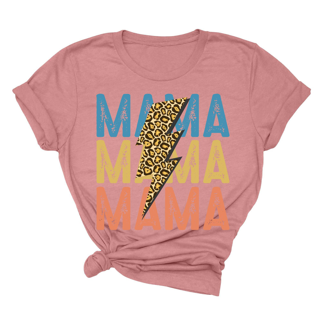 Leopard Mama Shirt - Retro Vintage Mom Life Tee | Mother's Day Gift