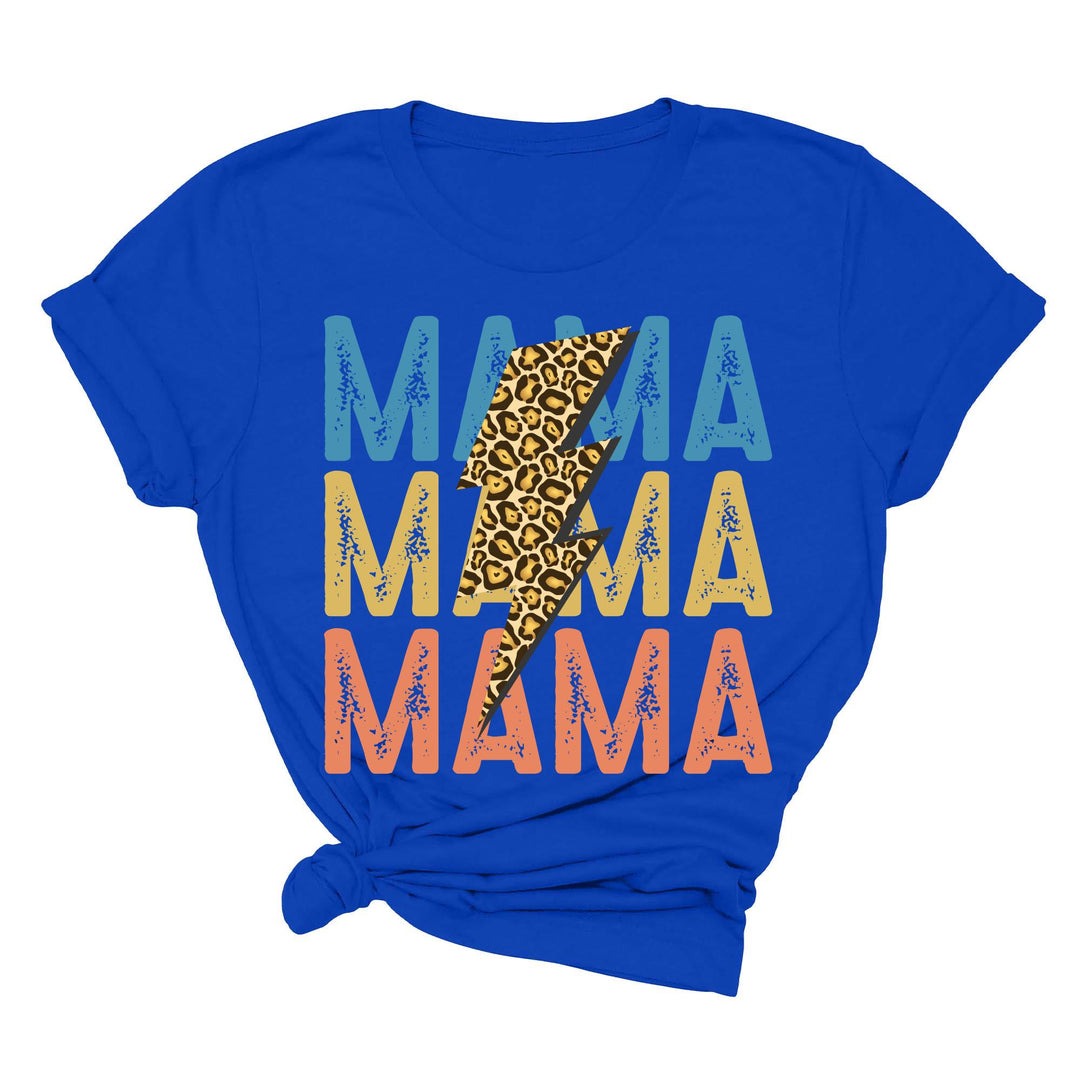 Leopard Mama Shirt - Retro Vintage Mom Life Tee | Mother's Day Gift