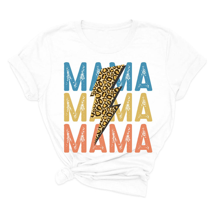 Leopard Mama Shirt - Retro Vintage Mom Life Tee | Mother's Day Gift