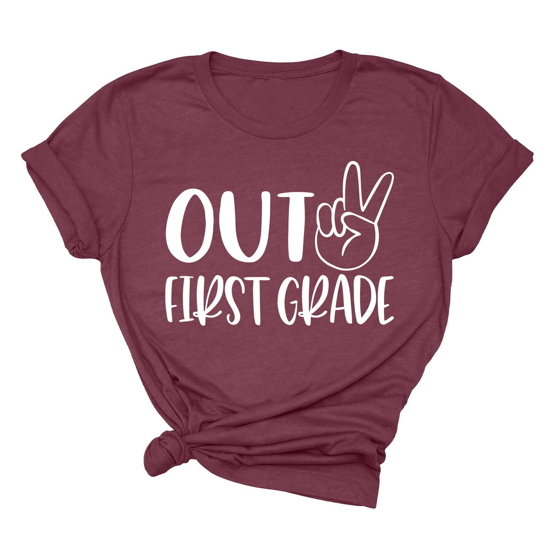 Last Day of School Shirt - Out of Preschool, Kindergarten & Grade