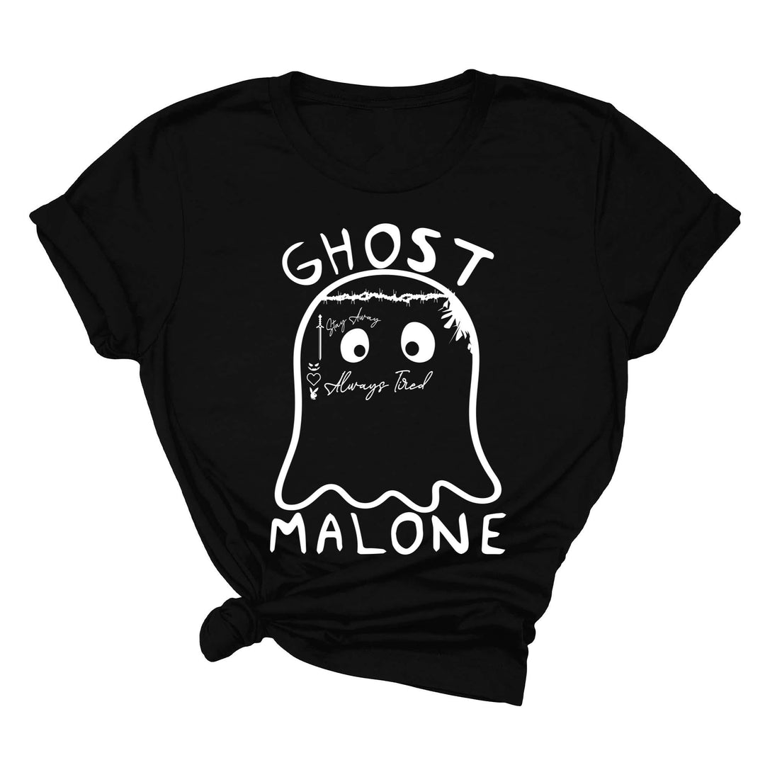 Ghost Malone Halloween Shirt | Funny Cute Ghost Tee | Matching Halloween Gift