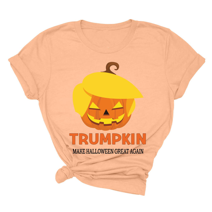 Funny Halloween Trumpkin Shirt | Make Halloween Great Again Trump 2024 Tee