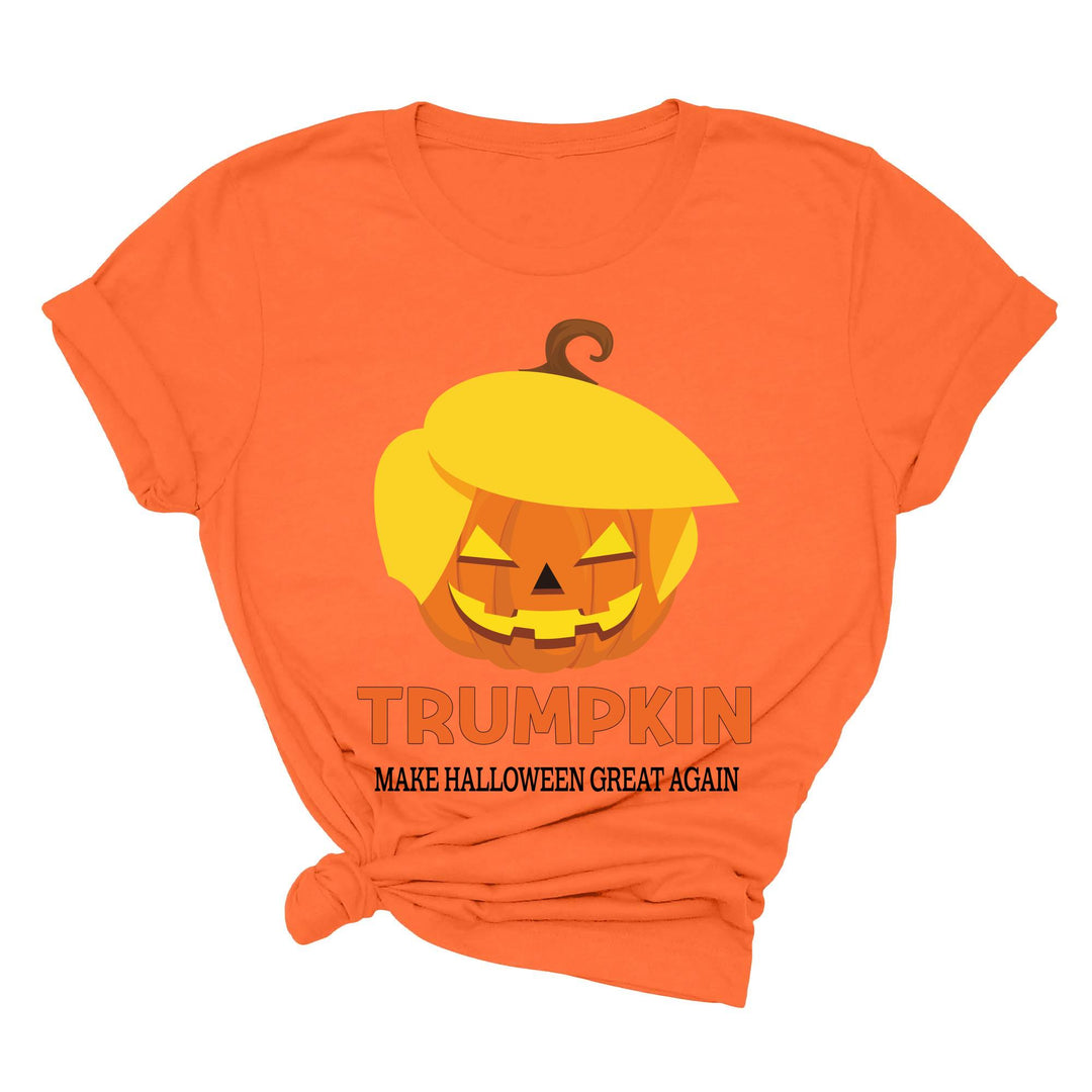 Funny Halloween Trumpkin Shirt | Make Halloween Great Again Trump 2024 Tee