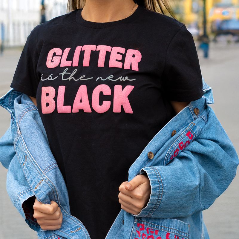 Glitter DTF Transfers – Vibrant 3D Heat Prints for Custom Apparel