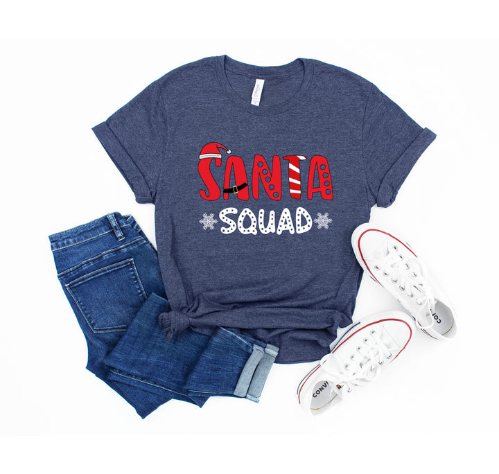 Santa Squad Shirt | Family Christmas Matching Shirts