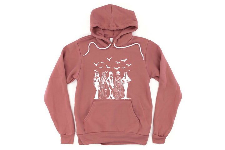 Spooky Squad Hoodie - Halloween Horror & Fall Design for Women