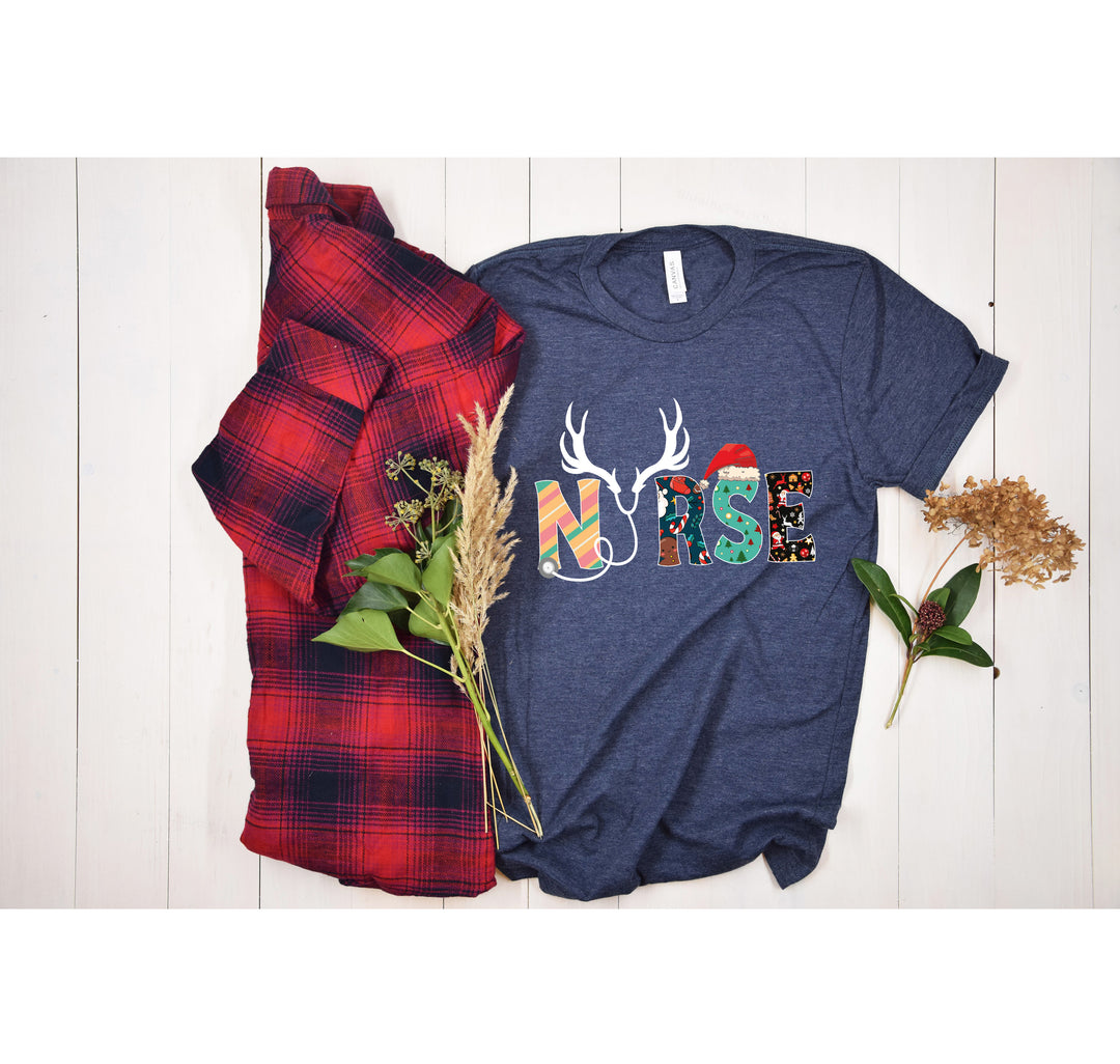 Christmas Nurse Shirt | Funny Nurse Life & Nurse Squad Tee