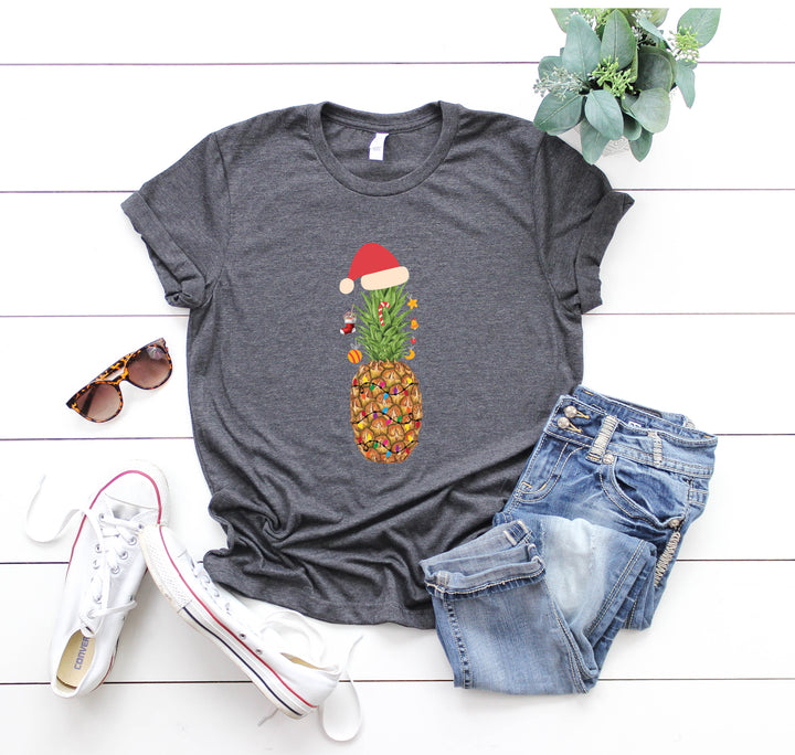 Pineapple Christmas Shirt | Christmas Vacation & Pineapple Lights Tee