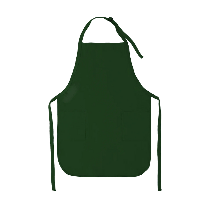 Delantal ajustable con bolsillos para mujeres, hombres y niños