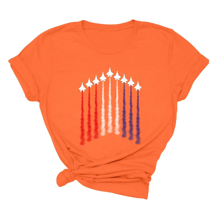 Air Force Shirt - Red, White & Blue Patriotic Tee for 4th of July & Memorial Day Shirtprintingcenter