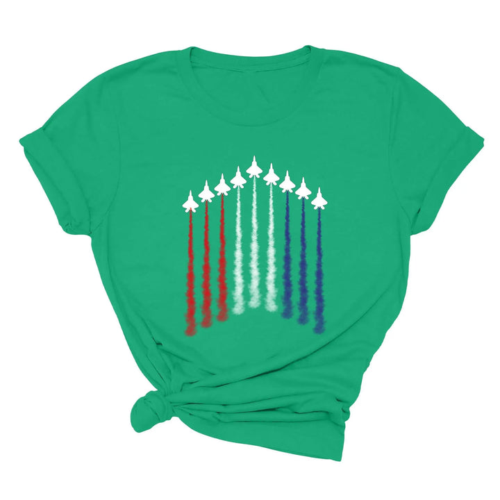 Air Force Shirt - Red, White & Blue Patriotic Tee for 4th of July & Memorial Day Shirtprintingcenter
