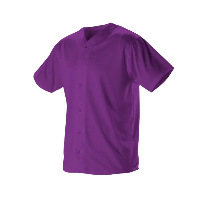 Camiseta de béisbol ligera Alleson Athletic con botones - 52MBFJ