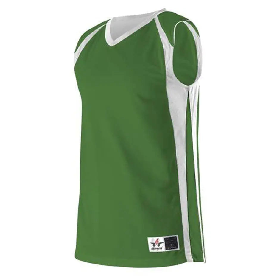 Camiseta de baloncesto reversible para mujer de Alleson Athletic - 54MMRW