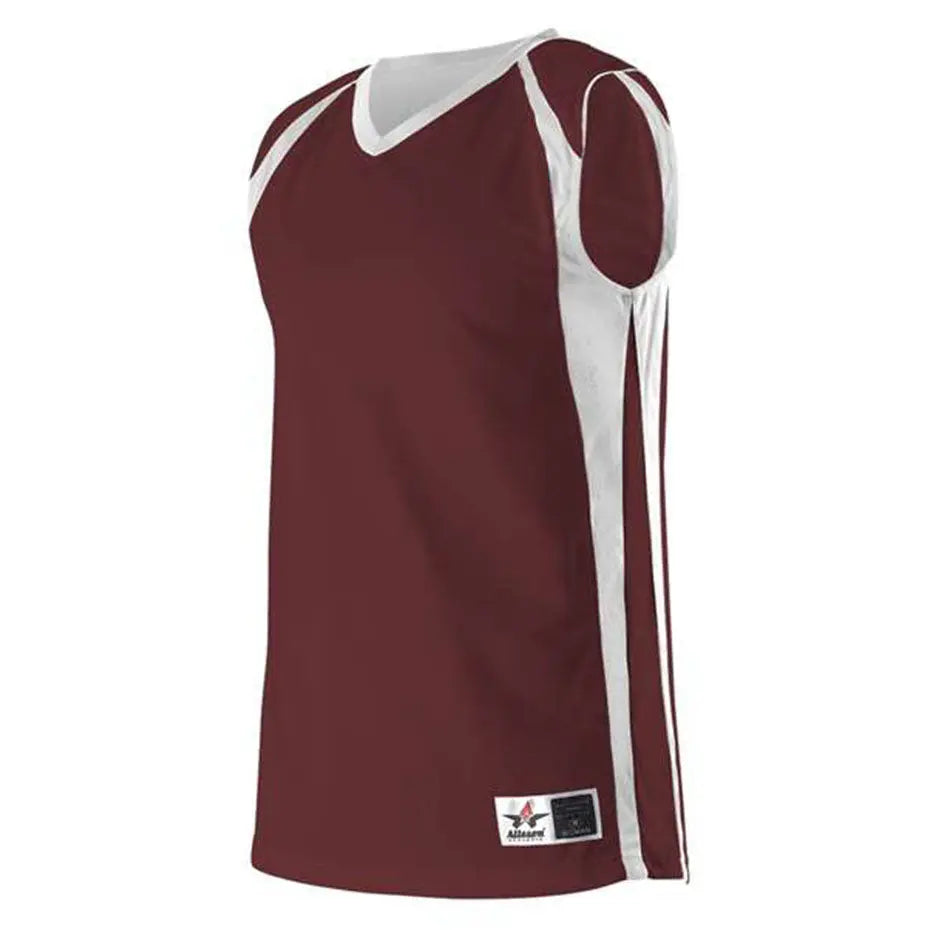 Camiseta de baloncesto reversible para mujer de Alleson Athletic - 54MMRW