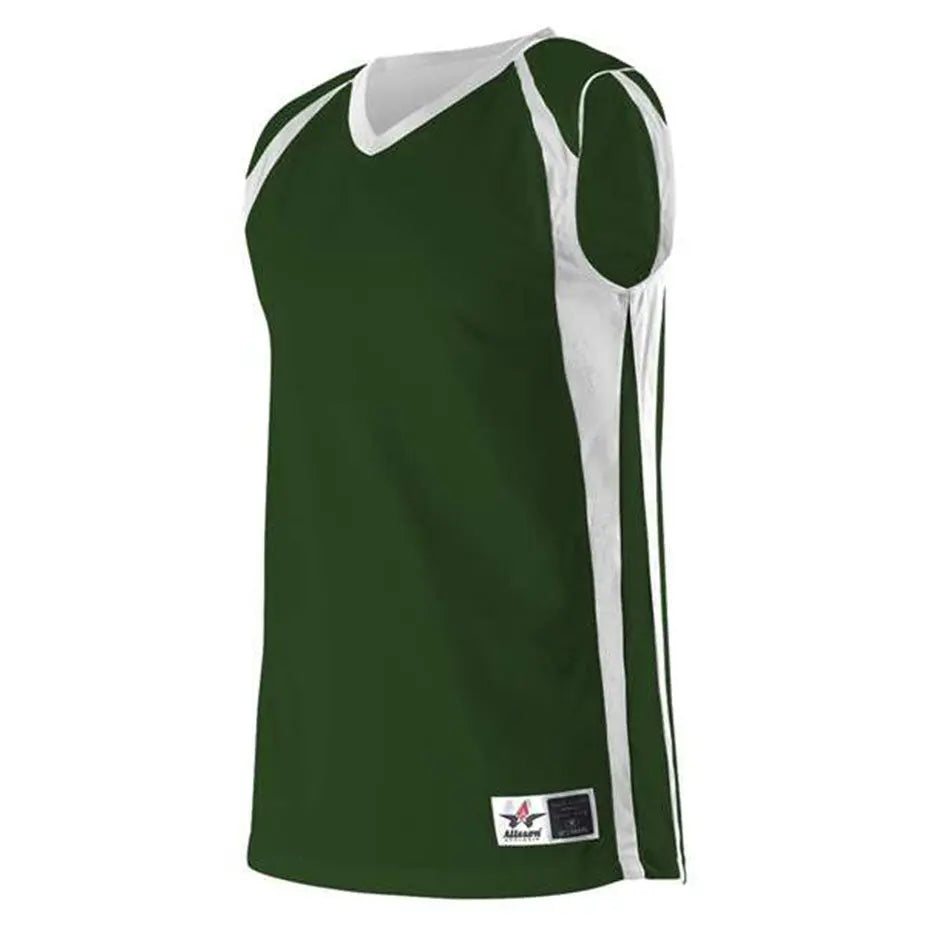 Camiseta de baloncesto reversible para mujer de Alleson Athletic - 54MMRW
