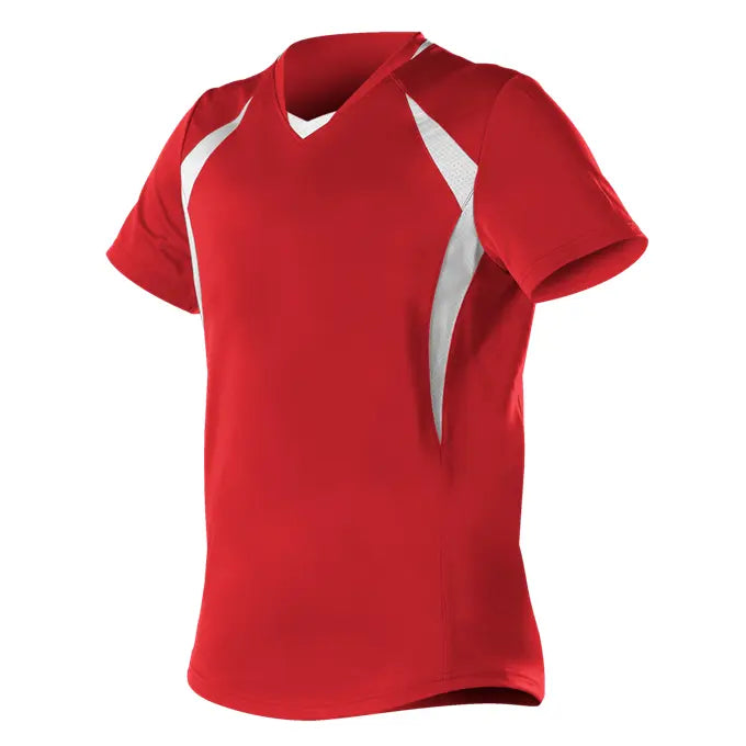 Alleson Athletic - Camiseta de manga corta de lanzamiento rápido para mujer - 552JW