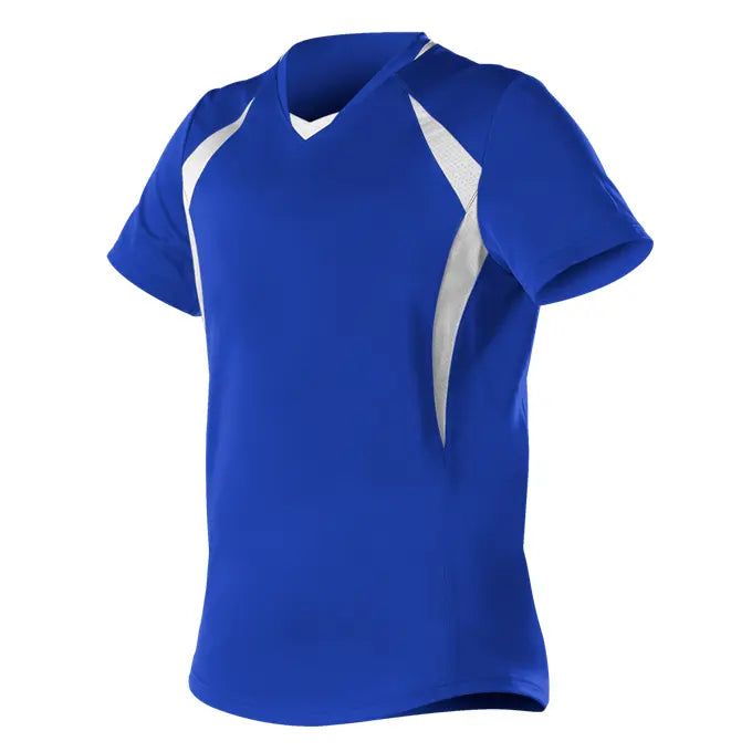 Alleson Athletic - Camiseta de manga corta de lanzamiento rápido para mujer - 552JW