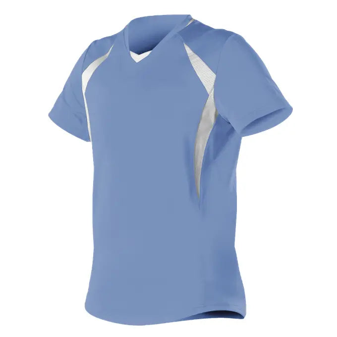 Alleson Athletic - Camiseta de manga corta de lanzamiento rápido para mujer - 552JW