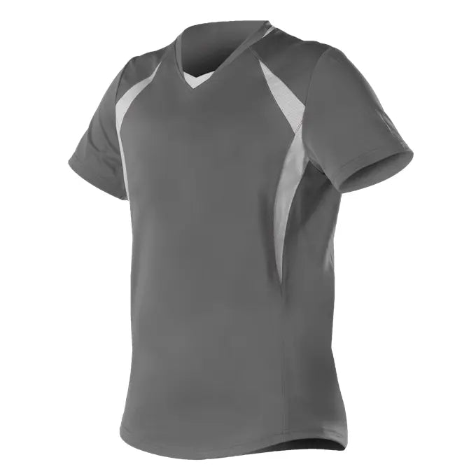 Alleson Athletic - Camiseta de manga corta de lanzamiento rápido para mujer - 552JW
