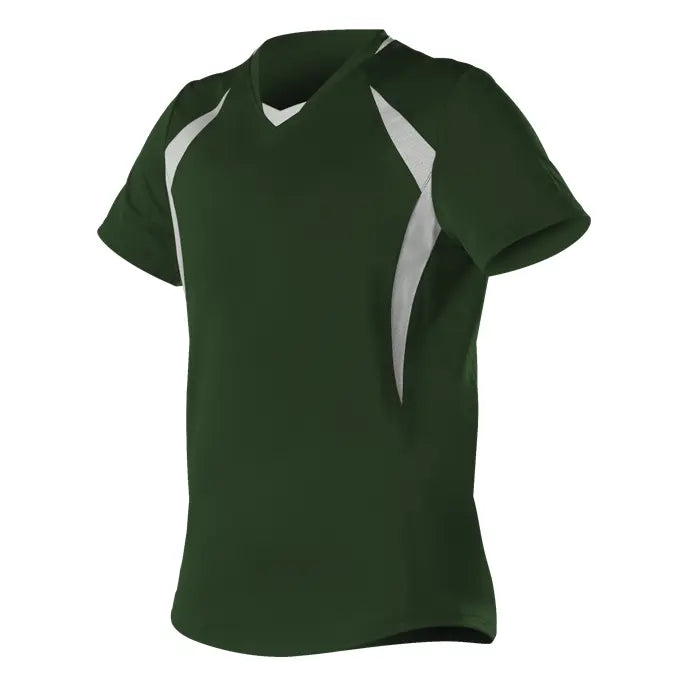 Alleson Athletic - Camiseta de manga corta de lanzamiento rápido para mujer - 552JW