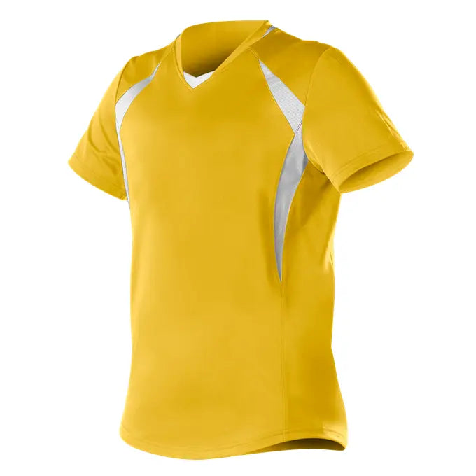 Alleson Athletic - Camiseta de manga corta de lanzamiento rápido para mujer - 552JW