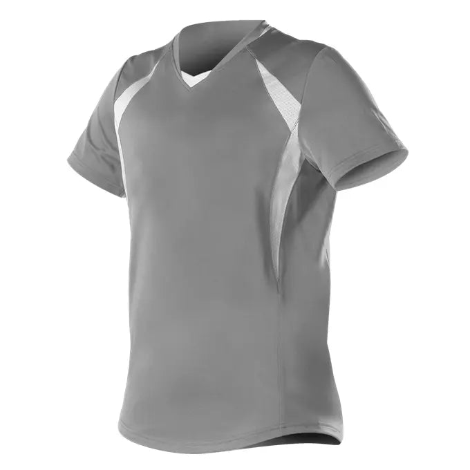 Alleson Athletic - Camiseta de manga corta de lanzamiento rápido para mujer - 552JW