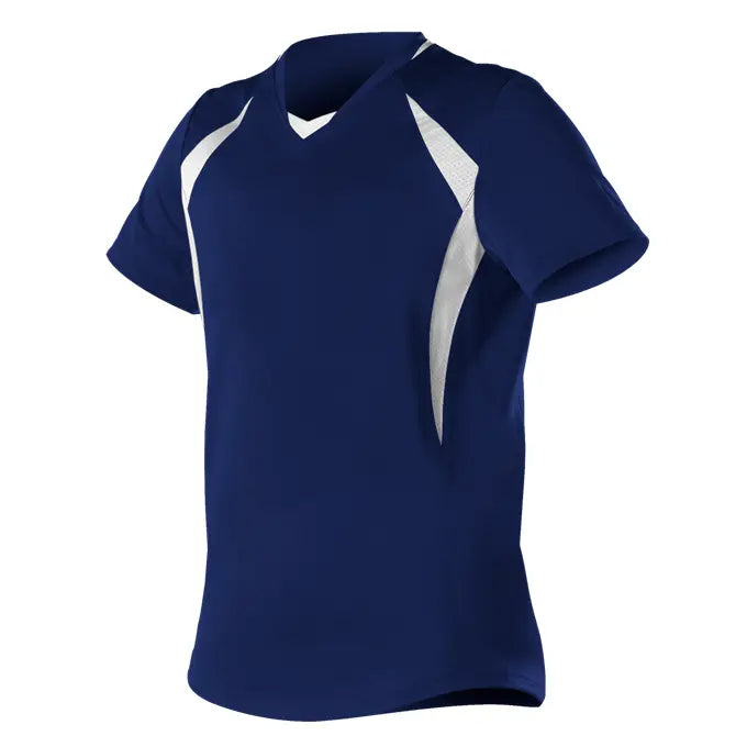 Alleson Athletic - Camiseta de manga corta de lanzamiento rápido para mujer - 552JW