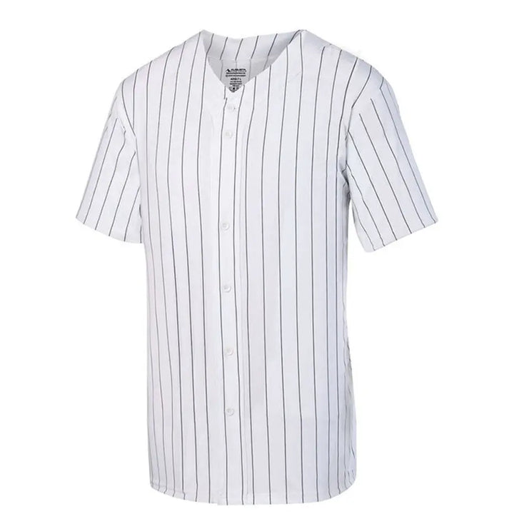 Camiseta de béisbol juvenil de rayas Augusta Sportswear 1686
