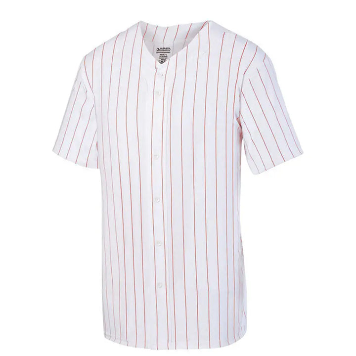 Camiseta de béisbol juvenil de rayas Augusta Sportswear 1686