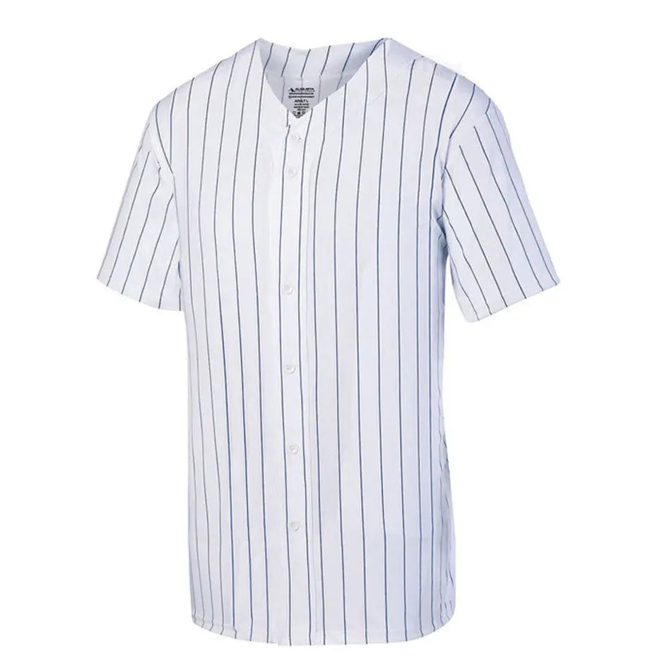 Camiseta de béisbol juvenil de rayas Augusta Sportswear 1686