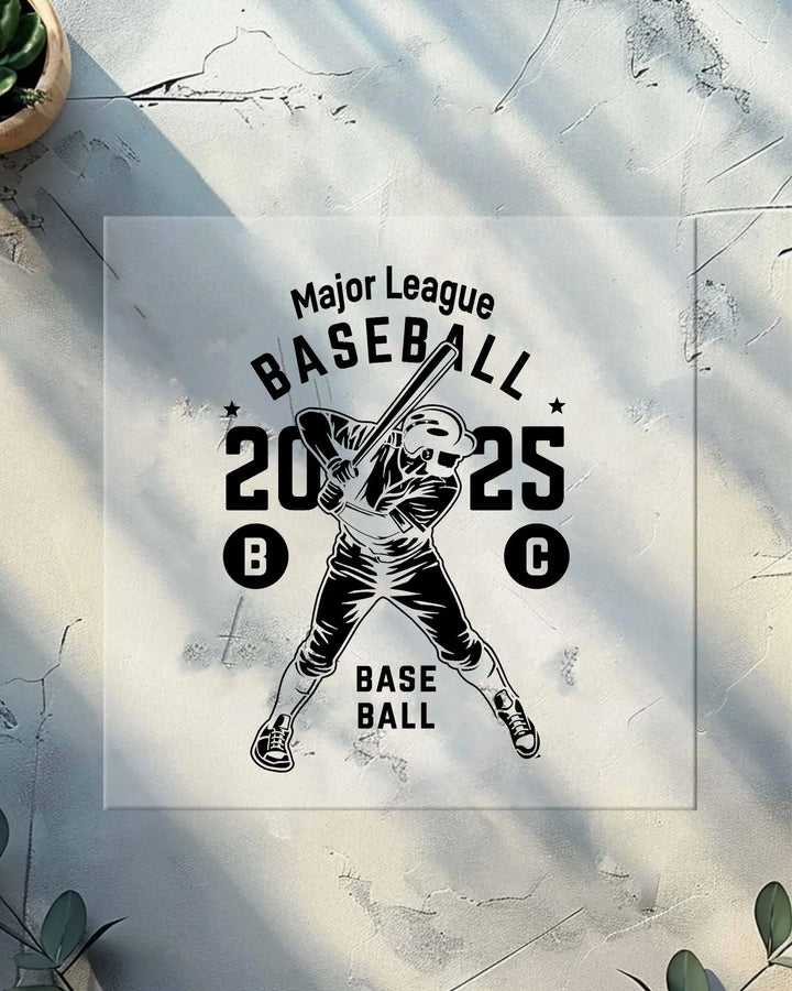 Transferencias DTF de la Liga de Béisbol 2025, Regalo para Imprimir DTF de Béisbol