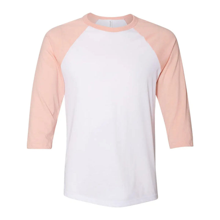 Bella + Canvas Sleeve 3200 Unisex, Youth, Toddler 3/4-Baseball T-Shirt, Raglan Tshirt Shirtprintingcenter