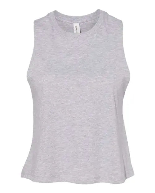 Bella + Canvas Women's Racerback Crop Tank - 6682 Shirtprintingcenter