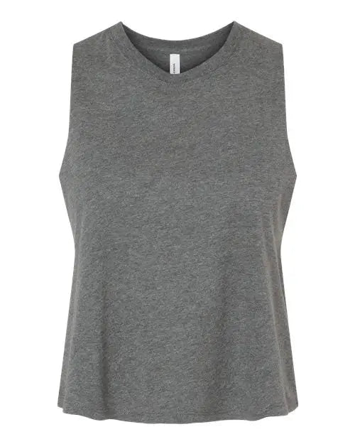 Bella + Canvas Women's Racerback Crop Tank - 6682 Shirtprintingcenter