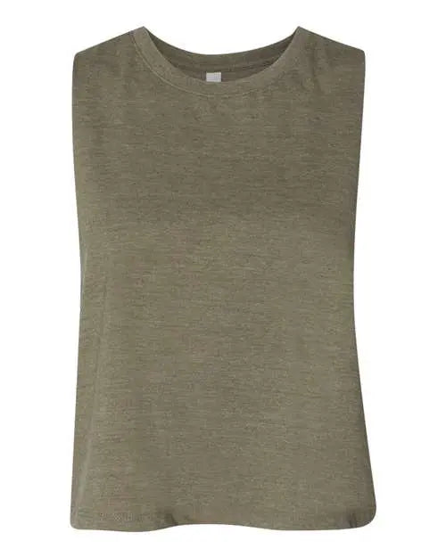 Bella + Canvas Women's Racerback Crop Tank - 6682 Shirtprintingcenter