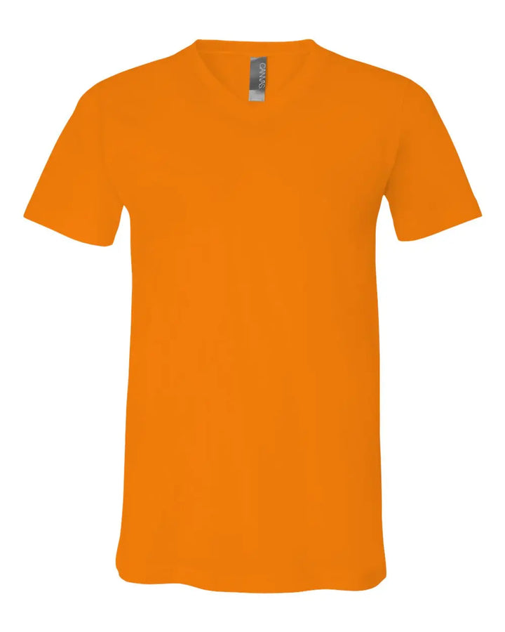 Bella+Canvas Blank Men Short Sleeve V-Neck T-Shirt 3005- 3005CVC